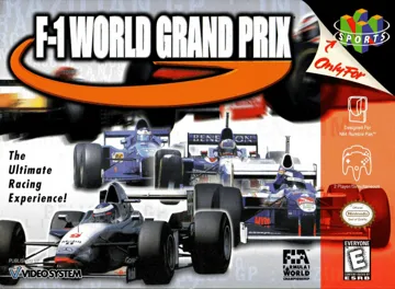 F-1 World Grand Prix (USA) box cover front